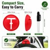 AETUXU Impact Ball Liner Golf,Golf Ball Marker with Marking Pen,3Pack