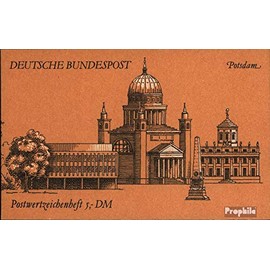 Prophila Collection BRD (BR.Deutschland) MH26b (complete edition) Mint NH 1989 Landmarks (Stamps for Collectors)