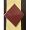 Huntington Tile Burgundy or Maroon 4 1/4” Vintage Field Tile