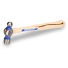 VAUGHAN Ball Pein Hammer, 8 oz, Hickory handle, American high