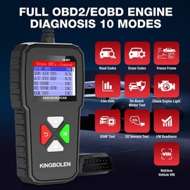 KINGBOLEN YA001 OBD2 Scanner Diagnostic Tool Check Car Engine Fault Code Reader OBDII Clear Error Codes