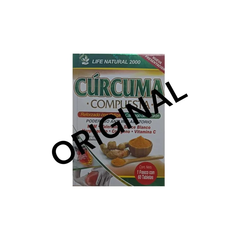 Curcuma Compuesta (2 Frascos) Original