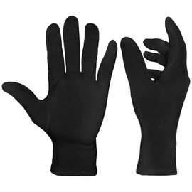 EXBRIECO, Pack 1 or Pack 12, Cotton Gloves, Moisturizing Gloves, Soft, Elastic, Hand Care, Jewelry, Waiter, Costume