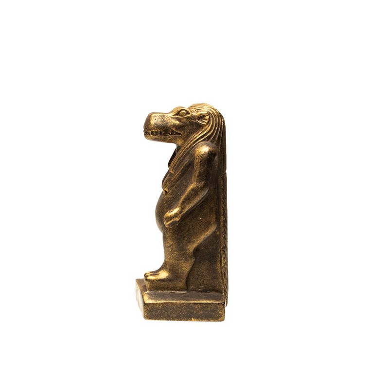 Taweret Egyptian Goddess - Bronze Hippo Statue - Ancient Egypt