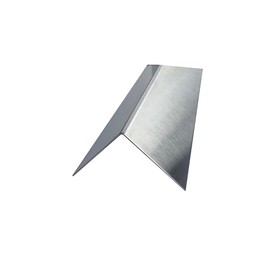 Brushed 304 Stainless Steel Corner Guards, 48" Wall Protectors, 20ga & 16ga, Available in 1/2" to 4", Multi-Pack Options (1, 2, 5, or 10) (1, 2 1/2 x 2 1/2, 20ga, No Hug Edges)