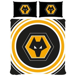 Wolves Wolverhampton Double Duvet Cover - Pulse Bedding Set