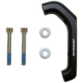 MASSI Adapt Flat Mount > Postmount 160 Disc Brake Adapter for Adults, Plain, Black, One Size