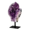 British Fossils Premium Quality Brazilian Amethyst on Stand - Luxury