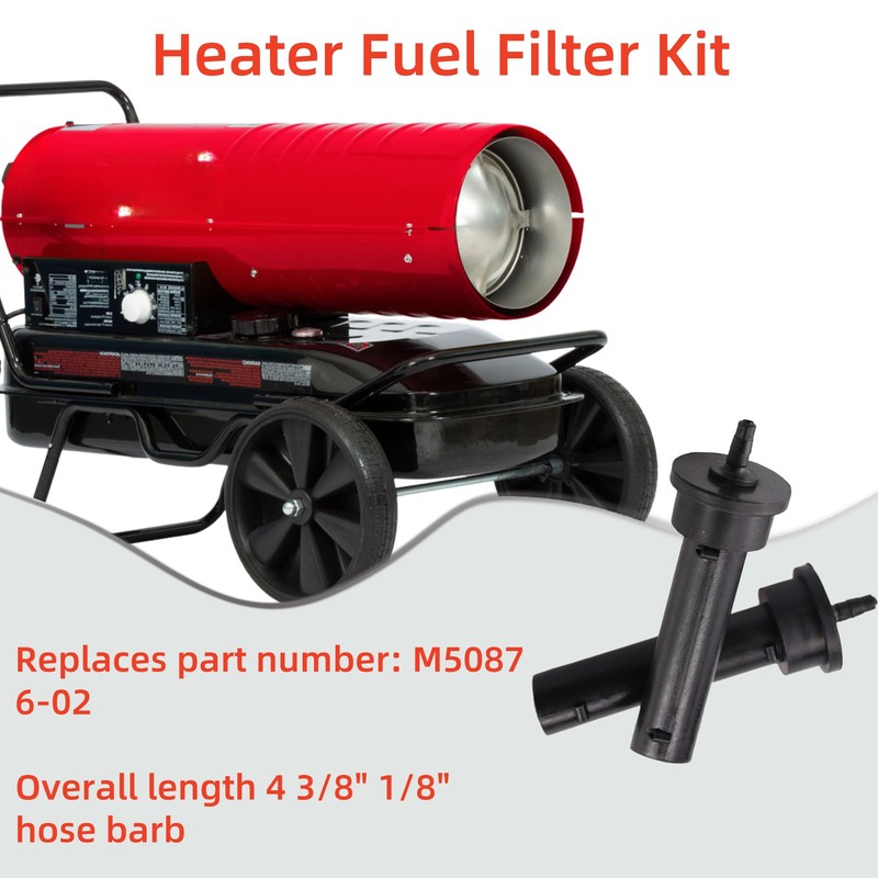 Dgdhf Replacement Fuel Filter Kit M50876-02 Fits Reddy, Desa, All-Pro,