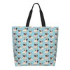 Qdoepfl Dog Pug Tote Bag For Womens, Large Casual Shoulder