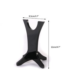 WANLIAN Lightsaber StandSword StandKnife StandPlexiglass Desktop Lightsaber Display StandSword Stand Decorative Sword Stand Display Stand Series (Black 1 hole)