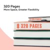 Journal Notebook A5 Hardback, Leather Notebook Notepad with 320 Pages