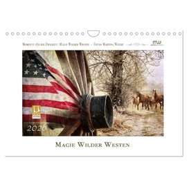 Magic Wild West (Wall Calendar 2026 DIN A4 Landscape), CALVENDO Monthly Calendar: Wild West Compositions (CALVENDO Hobbys)