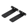 Unbranded 2PCS 6 Inch Floating Shelf Brackets Invisible Design Fixing