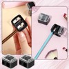 2Pcs Eyeliner Sharpener, Lip Liner Sharpener for Eyebrow Pencil, Make