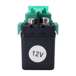 Starter Solenoid Relay Compatible with Arctic cat 500 400 375 454 1998-2005 ATV Suzuki GSXR 1000 2001-2004 GSXR 750 600 1996-2000 DR650SE 1996-2016 Bandit 600 1996 1997 1998-2003 Bearcat 1998-2005