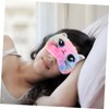 Gatuida 2 Pcs Cute Cat Plush Sleeping Mask Soft Eye