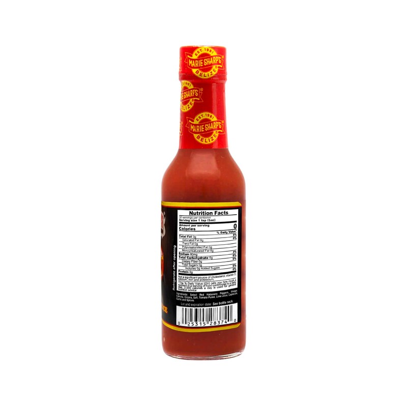Marie Sharp’s Belizean Heat Habanero Pepper Sauce, 5 oz |