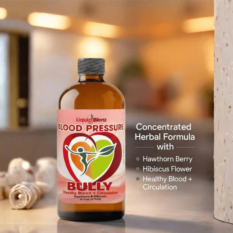 Liquid Blenz Blood Pressure Bully | Herbal Supplement for Healthy