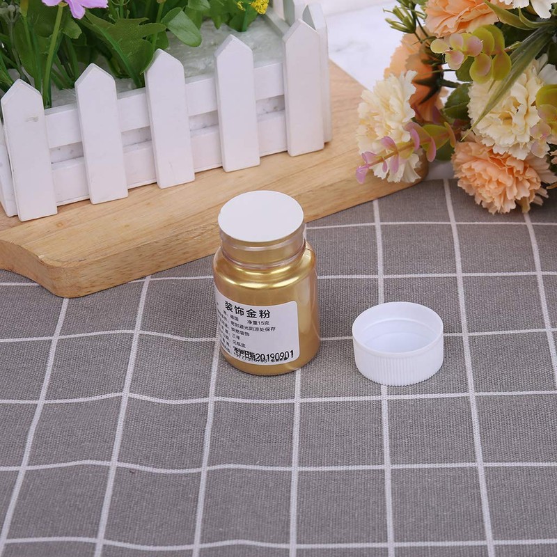 GUMEI 15g Gold Duster Edible Dust Powder for Cakes, Decoration