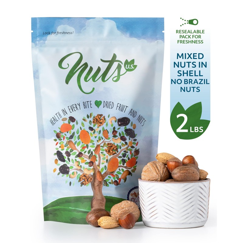 NUTS U.S. – Mixed Nuts In Shell (Almonds, Walnuts, Hazelnuts,