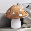 AELS 15.35 Inches Mushroom Pillow, Cute 3D Polka Dot Mushroom