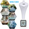 OFFCUP Wireless Floating Pool Thermometer, Water Temperature Thermometer with Indoor