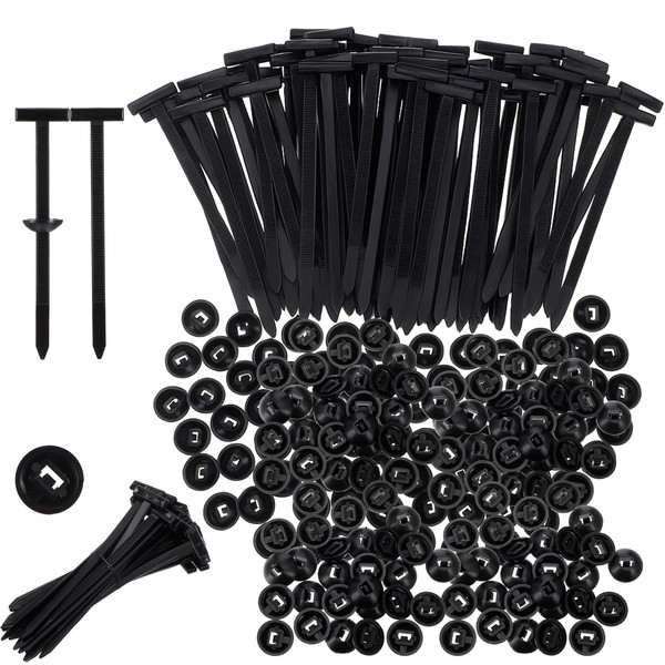 200 Pcs Nylon Universal Cable Tie Buckle for Car, Automotive