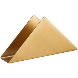 Servilletero Triangular, OUDAR Servilleteros para Mesa Elegantes, Servilleteros para Mesa para Cocina, Restaurante, Cafetería, Servilleteros para Decoración de Mesa de Cocina (Amarillo)