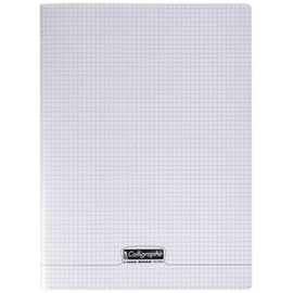 Clairefontaine Calligraphe 18391C Exercise Book DIN A4+ 24 x 32 cm 96 Pages Squared 90 g Transparent Pack of 1