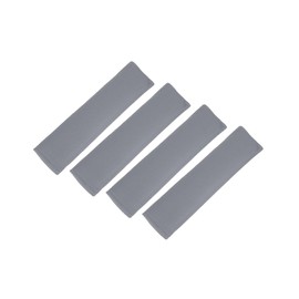 VekAuto 4pcs Universal Gray Car Safety Seat Belt Pads Cover with Soft Polyester Fiber Auto Seatbelt Shoulder Pad for More Comfortable Driving Auto Accessories
