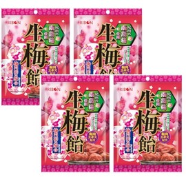 Raw Plum Candy Ribbon, 3.2 oz (90 g) x 4 Bags