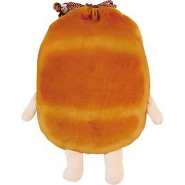 Tees Factory PD-5530233NP Plush Drawstring Bread Lobby H7.9 x W 5.9 x D 0.4 inches (20 x 15 x 1 cm)