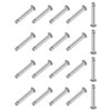 M METERXITY 20-Pack Single Hole Clevis Pins, M4 x 25mm