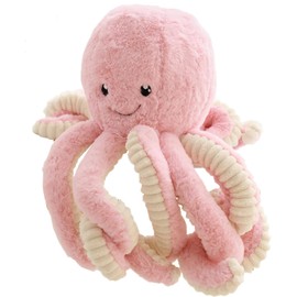 TONGSONG Cute Cartoon Octopus Stuffed Animals Octopus Plush Doll Toys Octopus Plushies Toys Gift Sea Stuffed Toys for Kids and Lovers Home Decor (Pink, 23.6-Inch)