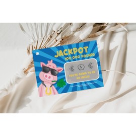 Jolicoon Pregnancy announcement lottery scratch cards - You are going to be an uncle - Baby announcement with fake scratch cards