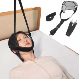 이어 홀 경추 견인 장치 조절 가능한 목 및 자세 교정기 머리 재조정 가정용 사무실 여행용 휴대용 [Ear Hole Cervical Traction Device] Ear Hole Cervical Traction Device Adjustable Neck and Posture Corrector Head Adjustment for Home Office Travel Portable