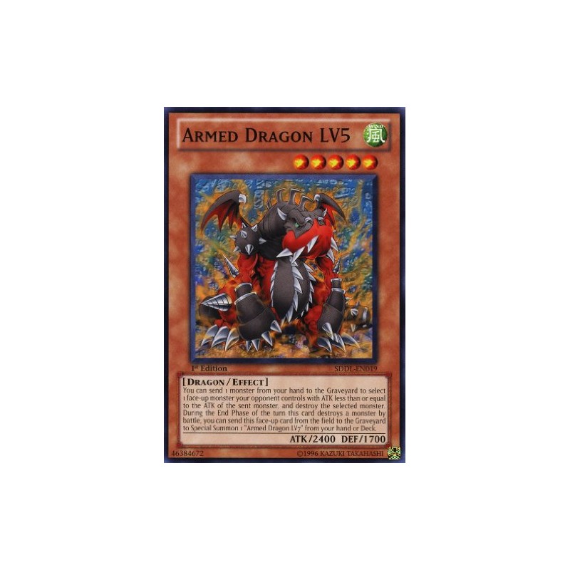 YuGiOh Dragunity Legion Structure Deck Single Card Armed Dragon LV5