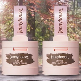 Jenny House Cosmetic Hair Nutrition Hair Oil Hair Shampoo Self-Up Hairline Brush Natural Brown 2pcs 4g / 제니하우스코스메틱 모발영양 헤어오일 헤어샴푸 셀프업 헤어라인 브러쉬 내추럴브라운 2개 4g