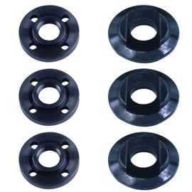 Metal Angle Grinder Inner Outer Flange Nut（3 Set）Replace Black & Decker Dewelt Makita 224399-1 193465-4 224568-4 Inner Outer Flat Adapter Nut
