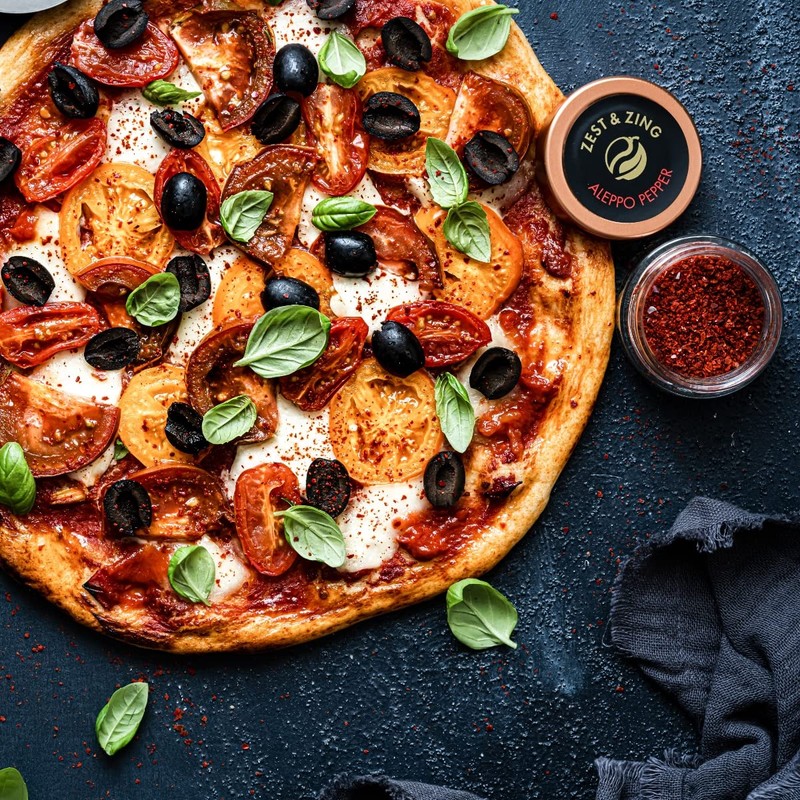 Aleppo Pepper Chilli (Flakes), 18g - Premium Chillis by ZEST