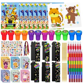 Cinrobiye 72 Pcs Back To School Coloring Book Bulk,First Day of School Party Favors Goodie Bags Fillers, Kindergarten Graduation Party Supplies Class Prizes Teacher Appreciation Decor
