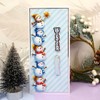 Hunkydory - Moonstone Dies - Christmas Vertical Sentiments - MSTONE1042