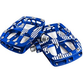 e*thirteen Components Plus Flat Pedals Blue, Set