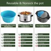 HDAKDDHG Yavaş Tencere Liner Silikon, Yavaş Tencere Gömlekleri Crock-Pot 6-8