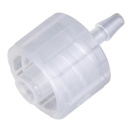 BleedZone Male Luer Lock Adapter to 1/16" Hose Barb, PP Polypropylene Male Hose Barb Fitting, Durable Luer Lock Connector for Syringe Adapter, Laboratory Tubing & Fluid Transfer Systems 5 Pieces