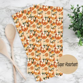 JXGZSO Aperol Spritz Kitchen Towel Cocktail Bar Gift Aperol Spritz Lover Gift Summer Cocktail Tea Towel (Aperol Spritz Towel)