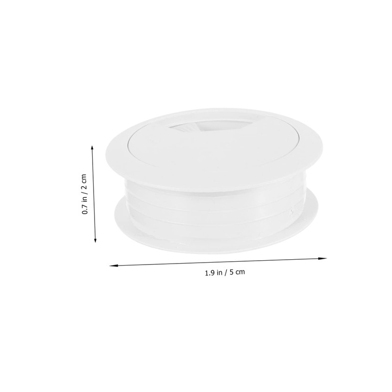 SEWACC 6pcs Desk Grommet Cable Hole Cover Cable Organizer for