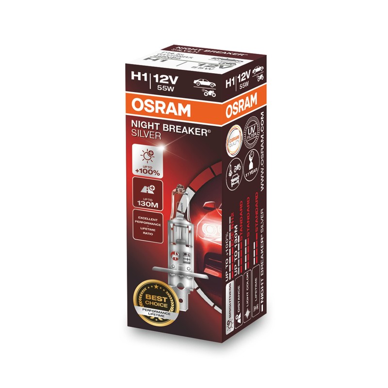 Osram next generation Night Breaker Laser H1, H1