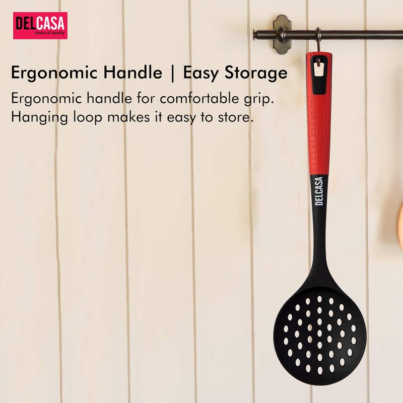 Delcasa DC1678 Nylon Skimmer, White